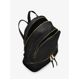 Michael Kors Rhea Large Leather Backpack In Black - 30S5GEZB3L
