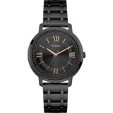 Guess Montauk Black Stainless Steel Black Dial Quartz Watch for Ladies - W0933L4