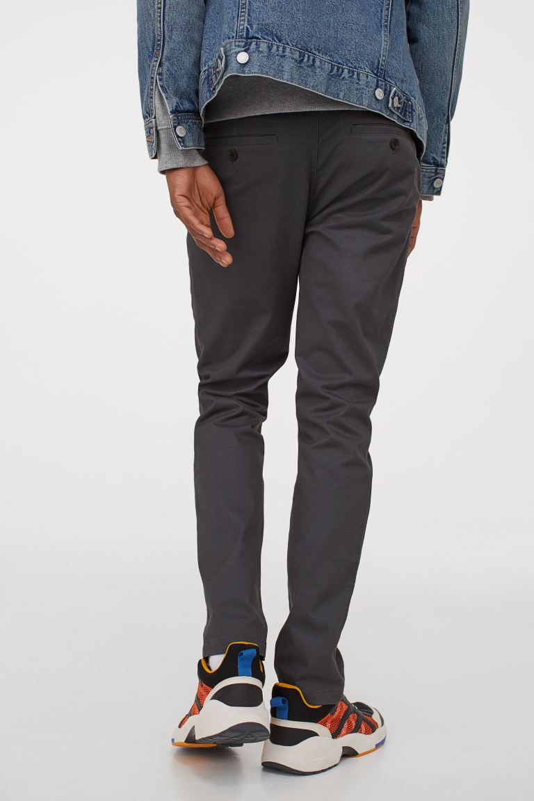 H&M Skinny Fit Cotton Chinos