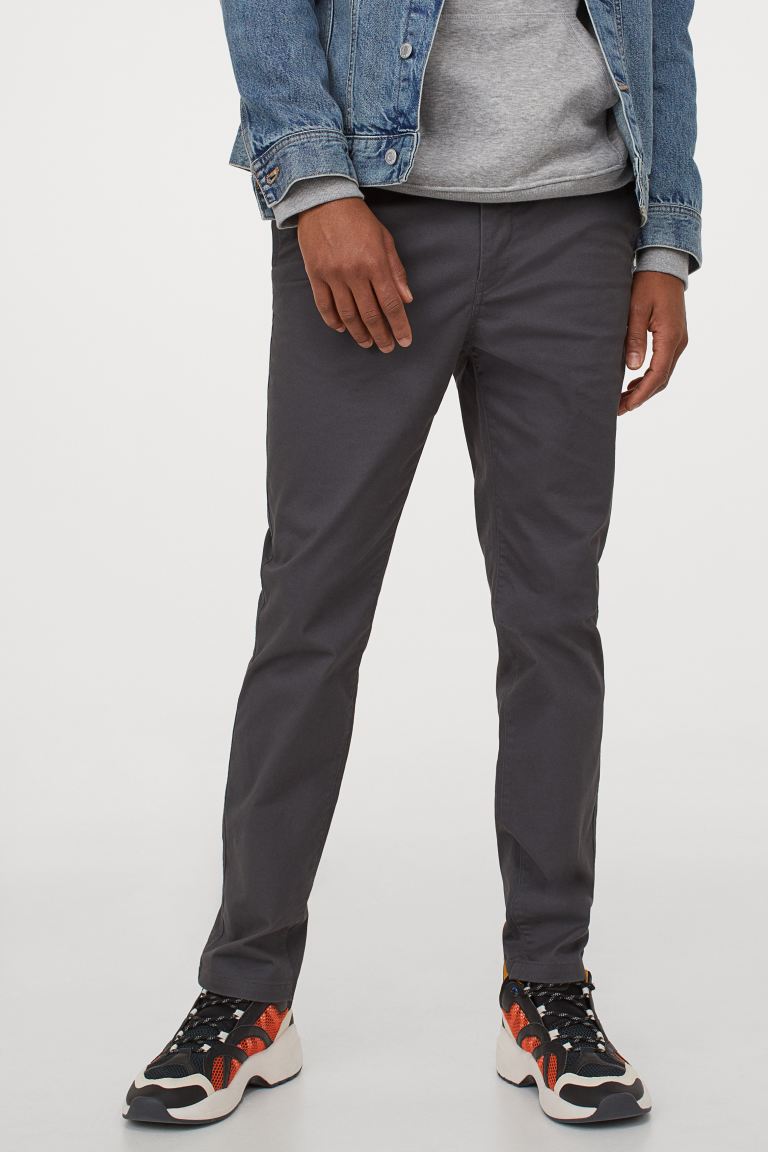 H&M Skinny Fit Cotton Chinos