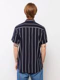 LCW VISION Regular Fit Short Sleeve Striped Men's Shirt