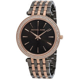 Michael Kors Darci Two-tone Stainless Steel Grey Dial Quartz Watch for Ladies - MK-3584