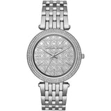 Michael Kors Darci Silver Stainless Steel Silver Dial Quartz Watch for Ladies - MK-3404