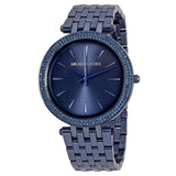 Michael Kors Darci Blue Stainless Steel Blue Dial Quartz Watch for Ladies - MK-3417