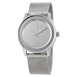 Michael Kors Kinley Silver Mesh Bracelet Silver Dial Quartz Watch for Ladies - MK-6329