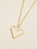 Shein Heart Decor Necklace