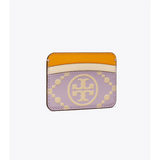 Tory Burch T Monogram Contrast Embossed Card Case - 87184