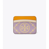 Tory Burch T Monogram Contrast Embossed Card Case - 87184