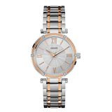 Guess Park Ave Two-tone Stainless Steel Silver Dial Quartz Watch for Ladies - W0636L1
