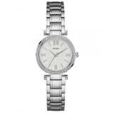 Guess Park Ave Silver Stainless Steel Silver Dial Quartz Watch for Ladies - W0767L1