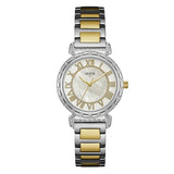Guess Hampton Two-tone Stainless Steel Mother of pearl Dial Quartz Watch for Ladies - W0831L3