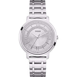 Guess Montauk Silver Stainless Steel Silver Dial Quartz Watch for Ladies - W0933L1