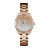 Guess Glitter Girl Rose Gold Stainless Steel Multi Color Dial Quartz Watch for Ladies - W0987L3