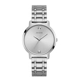 Guess Nova Silver Stainless Steel Silver Dial Quartz Watch for Ladies - W1313L1