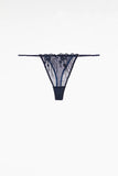 Zara Embroidered Thong