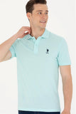 USPA Men's Nil Basic Polo Neck T-Shirt