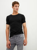 LC Waikiki CASUAL Crew Neck Short Sleeved Basic Combed Cotton Men's T-Shirt